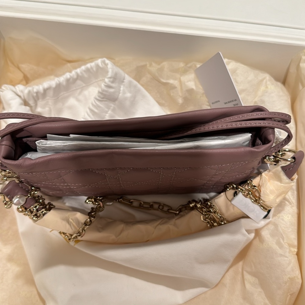 Lady Dior Pouch Lambskin Pink Peony very rare - Picture 7 of 13